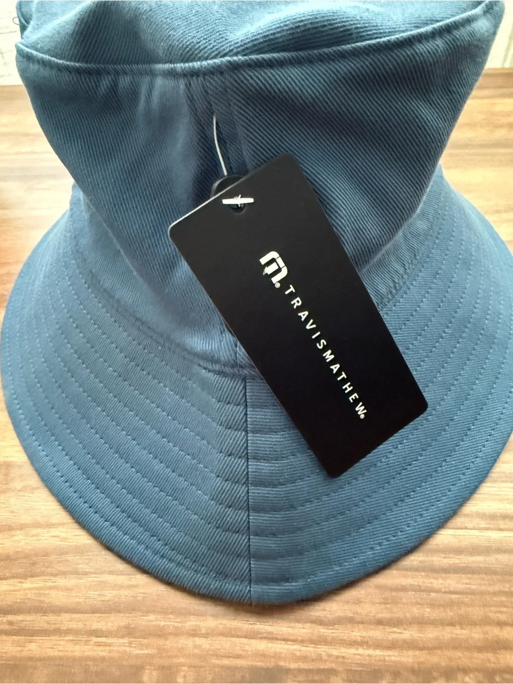 TravisMathew Seaview Women's Blue Bucket Hat in Dark Wash